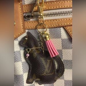 Cat purse charm